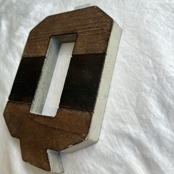 Rustic Wood Letters Wall Hanging tabletop Home Decor Wall Art Distressed 8" - Picture 5 of 6